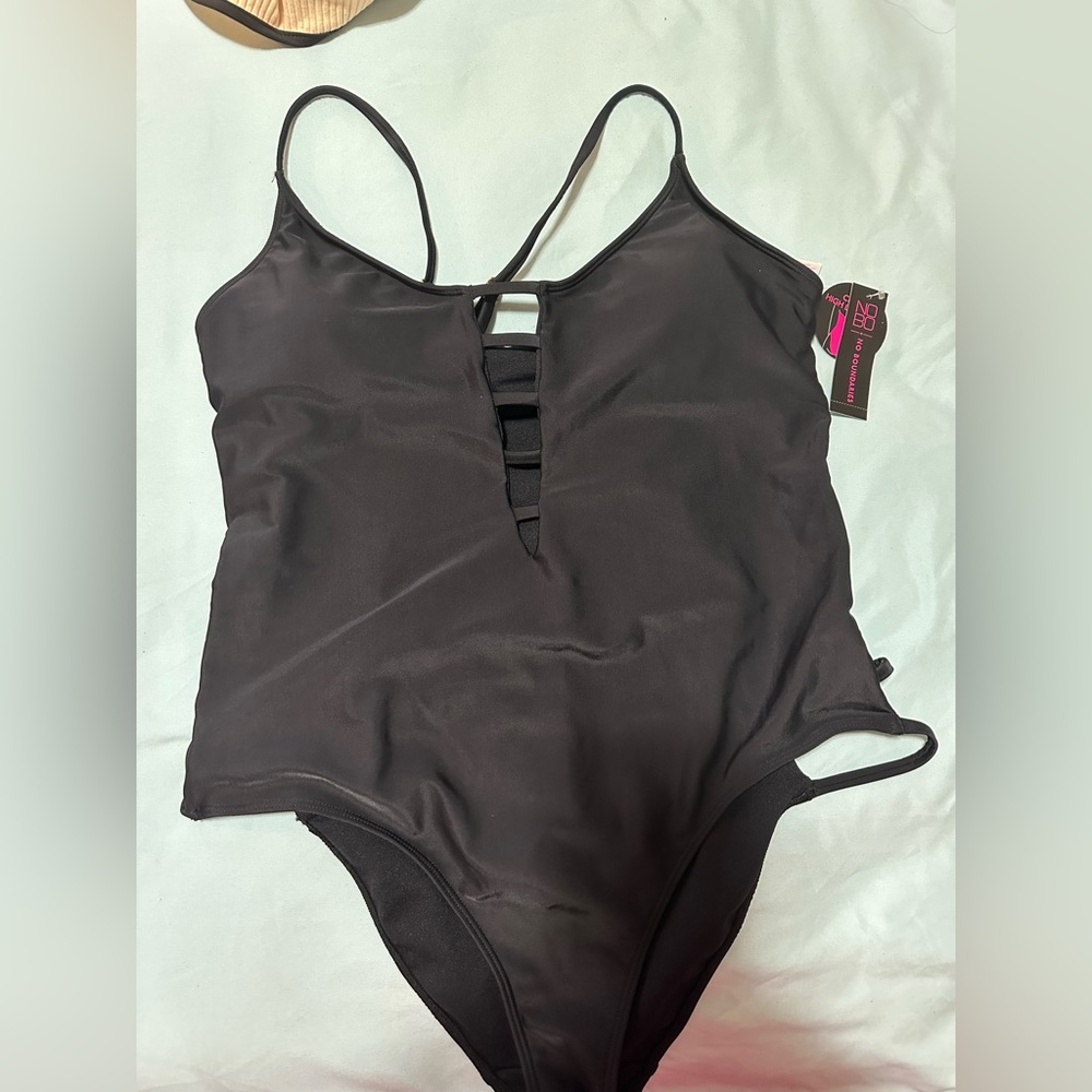 Black bathing suit